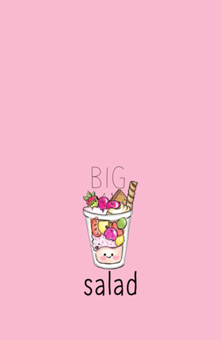Cute Food - Big Salad
