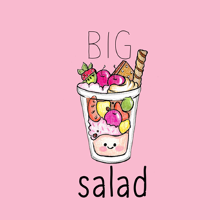 Cute Food - Big Salad