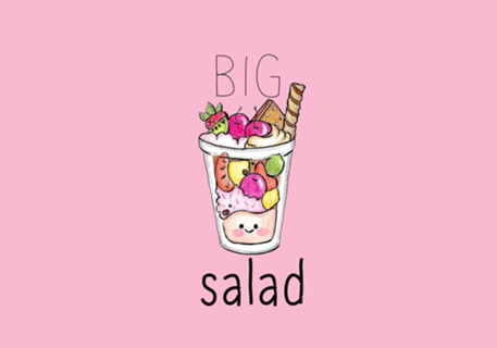 Cute Food - Big Salad