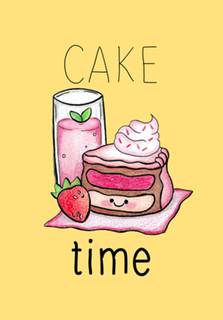 Cute Food - Cake Time