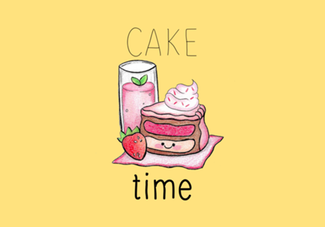 Cute Food - Cake Time