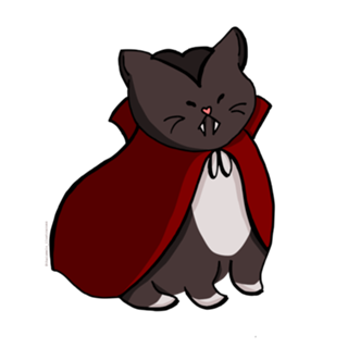 Gatinhos Fofos - Drácula