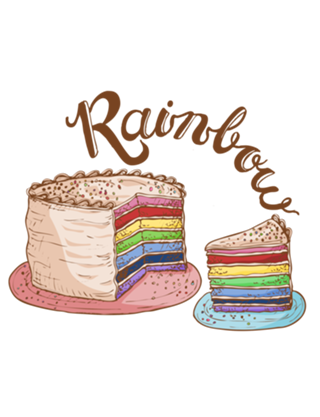 Rainbow Cake