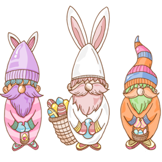Gnomos de Páscoa