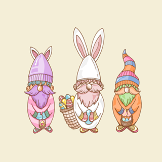 Gnomos de Páscoa