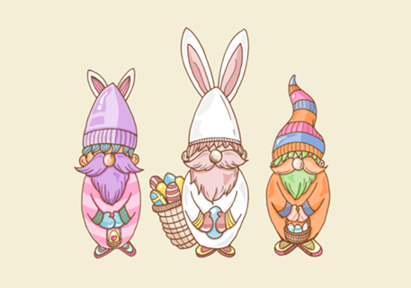 Gnomos de Páscoa