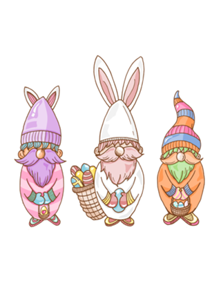 Gnomos de Páscoa