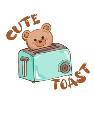Cute Toast
