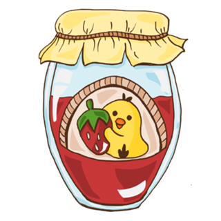 Cute Geléia de Morango