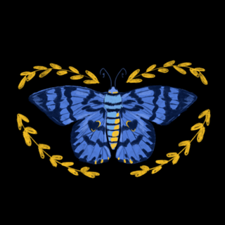Blue Moth