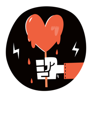 Bloody Valentines Lollipop