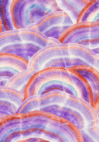 Pink mineral detail I