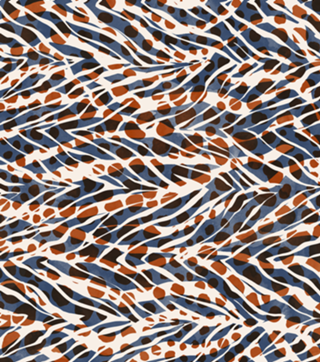 Modern vintage animal print G