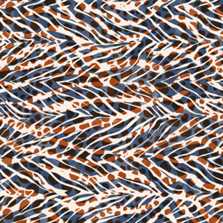 Modern vintage animal print G
