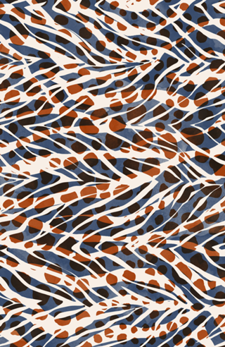 Modern vintage animal print G