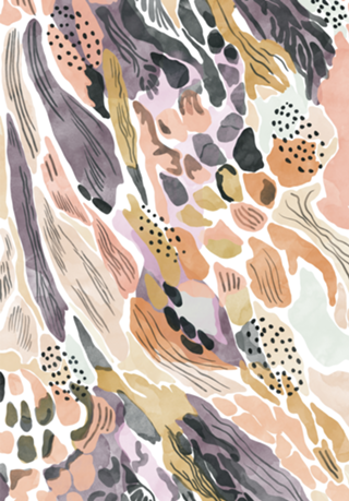 Abstract artistic brush strokes SS