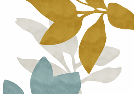 Simple paint leaves S