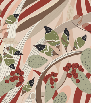Abstract bohemian nature C