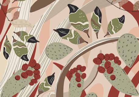 Abstract bohemian nature C