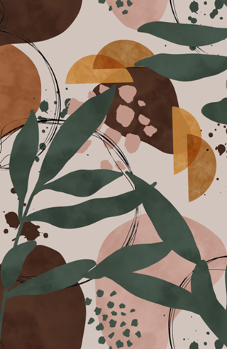Abstract nature painting 89