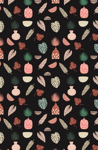 Simple nature in vases 2