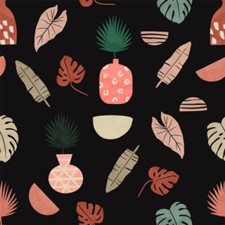 Simple nature in vases 2