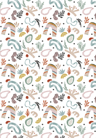 Abstract marine shapes FG