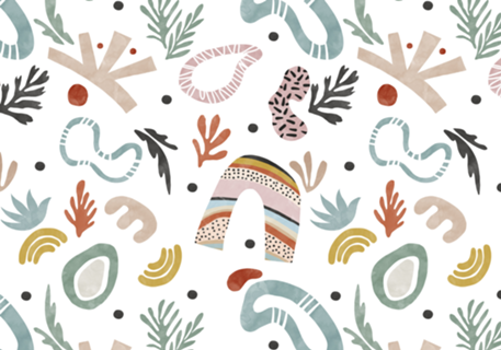 Abstract marine shapes FG