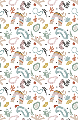 Abstract marine shapes FG