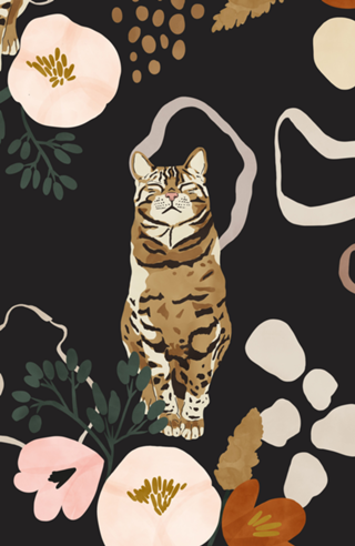 Flowery wild cats II