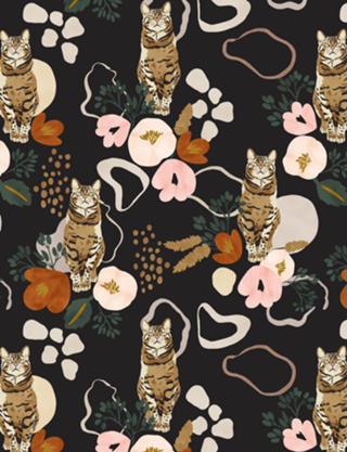 Flowery wild cats II