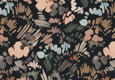 Modern abstract of brush strokes