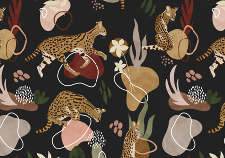 Serval savannah cat