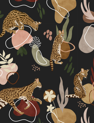 Serval savannah cat