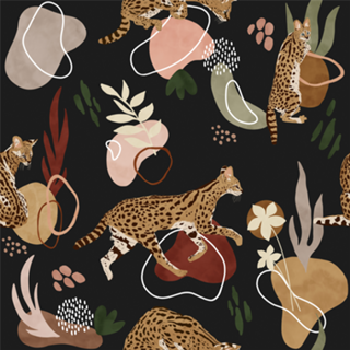 Serval savannah cat