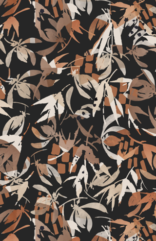 Dark abstract shapes nature