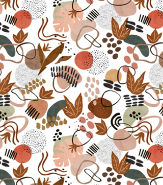 Abstract nature strokes pattern 7
