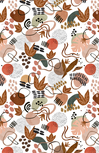Abstract nature strokes pattern 7