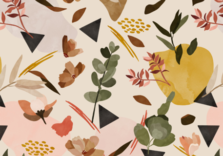 Pattern abstract nature shapes C