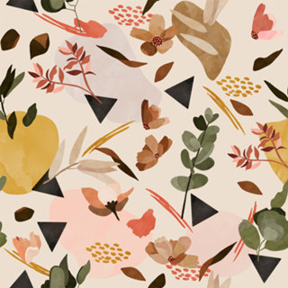 Pattern abstract nature shapes C