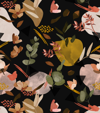 Pattern abstract nature shapes D
