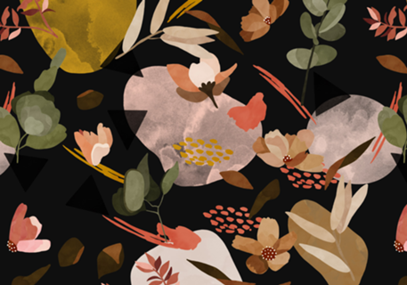 Pattern abstract nature shapes D