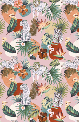 Tigers in the colorful jungle 22