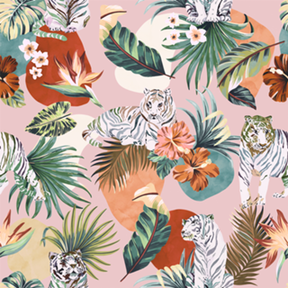 Tigers in the colorful jungle 22