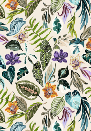 Wild colorful jungle FN7