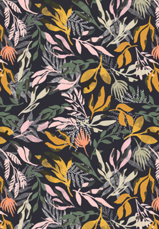Dark wild leaf nature JL9