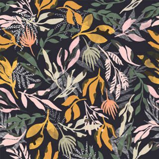 Dark wild leaf nature JL9