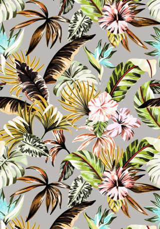 Retro jungle pattern RG