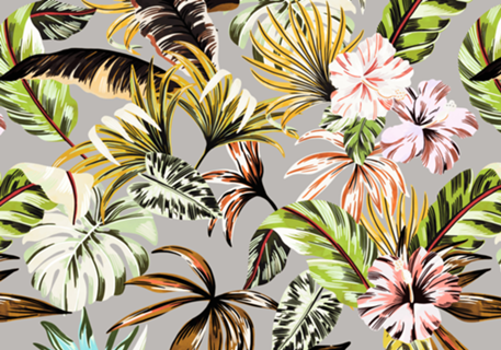 Retro jungle pattern RG
