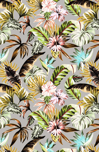 Retro jungle pattern RG